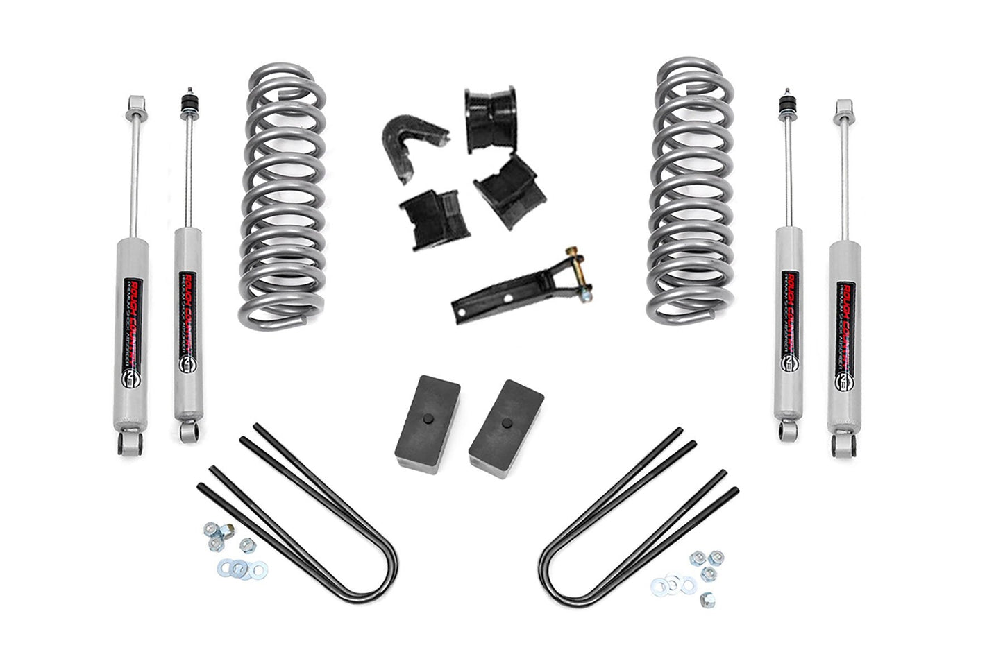 Rough Country 445-70-76.20 4 Inch Lift Kit | Rear Blocks | Ford F-100 4WD (1970-1976)