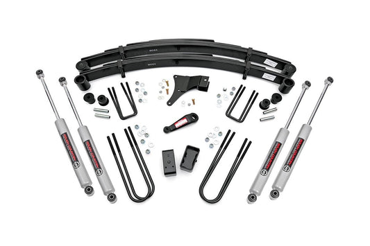 Rough Country 4918630 4 Inch Lift Kit | Ford F-350 4WD (1986-1997)
