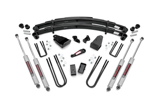 Rough Country 490-87UP30 4 Inch Lift Kit | Ford F-250 4WD (1987-1997)