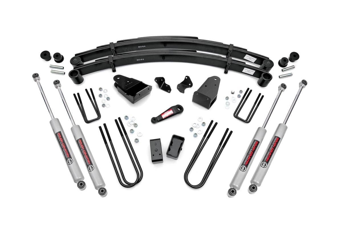 Rough Country 4908030 4 Inch Lift Kit | Ford F-250 4WD (1980-1986)