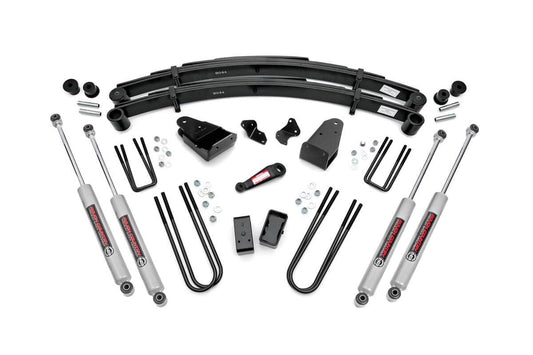 Rough Country 4908030 4 Inch Lift Kit | Ford F-250 4WD (1980-1986)