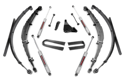 Rough Country 49230 6 Inch Lift Kit | Rear Springs | Ford F-250/F-350 Super Duty 4WD (1999)