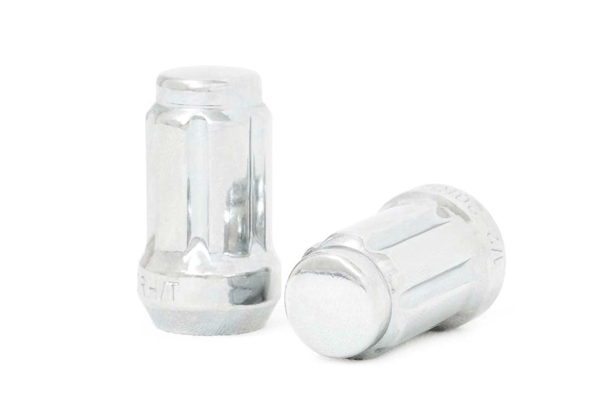 Rough Country 121524CH M12 x 1.5 Lug Nut Set of 24 | Chrome
