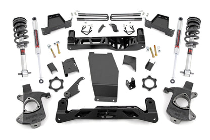 Rough Country 22740 6 Inch Lift Kit | Alu/Stamp Steel | M1 Struts/M1 | Chevy/GMC 1500 (14-18 & Classic)