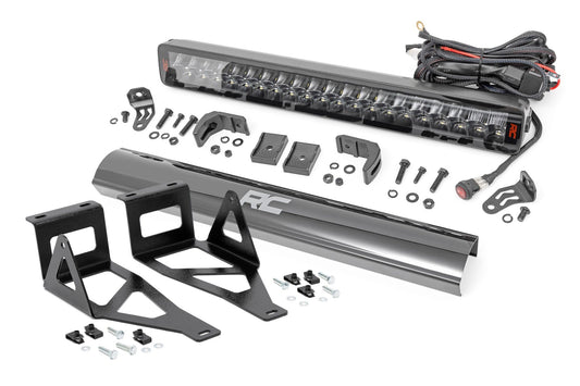 Rough Country 80665 LED Light Kit | Bumper Mount | 20" Spectrum Dual Row | Ford F-250/F-350 Super Duty (05-07)
