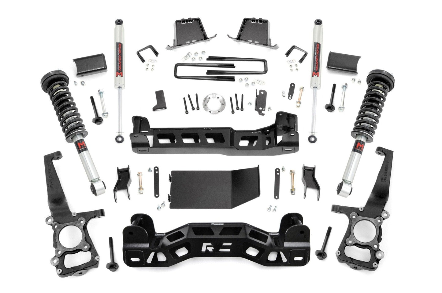 Rough Country 59840 6 Inch Lift Kit | M1 Struts/M1 | Ford F-150 4WD (2009-2010)