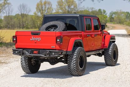 Rough Country 10650 Rear Bumper | Tubular | Jeep Gladiator JT 4WD (2020-2025)