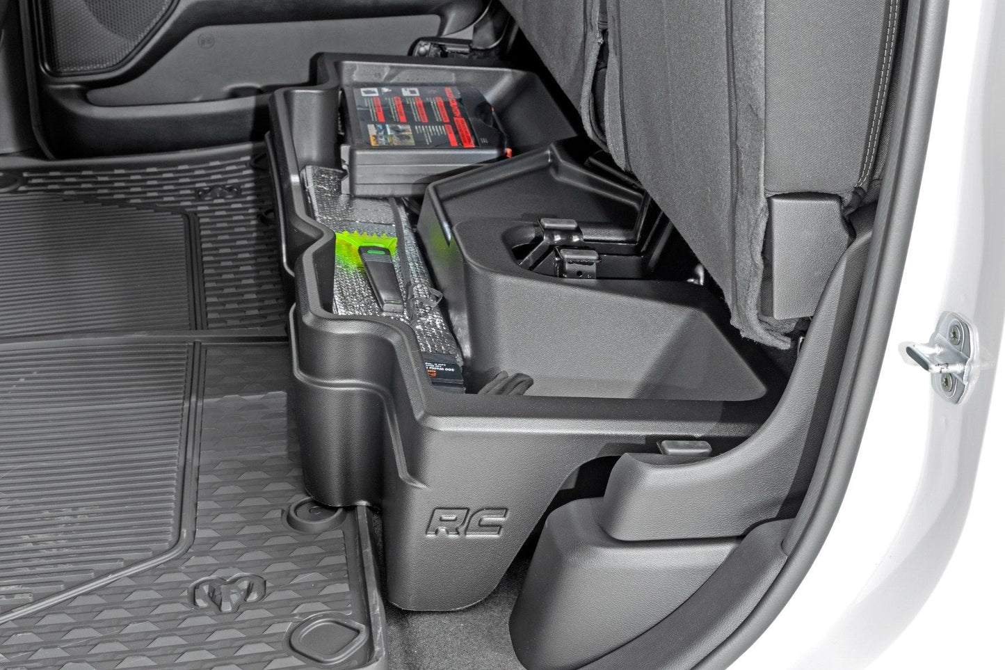 Rough Country RC09421A Under Seat Storage | Crew Cab | Ram 1500 2WD/4WD (2019-2026)
