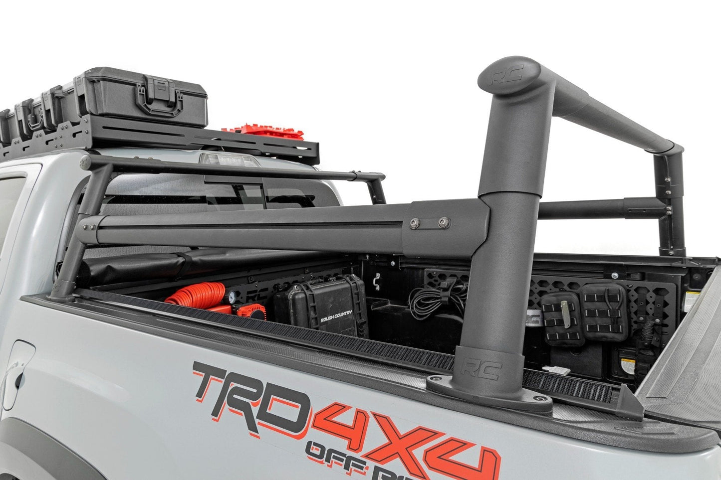 Rough Country 73109 Bed Rack | Aluminum | Toyota Tacoma 2WD/4WD (2005-2023)