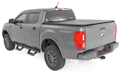 Rough Country 51089 SRX2 Adjustable Aluminum Steps | Ford Ranger 2WD/4WD (2019-2025)