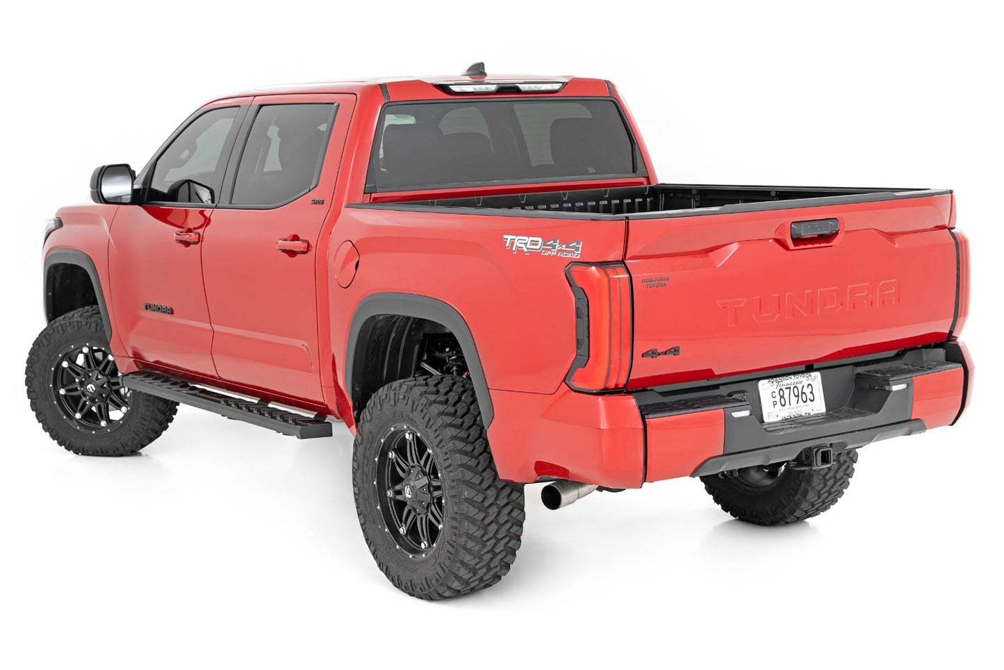 Rough Country 41006 BA2 Running Boards | Side Step Bars | Toyota Tundra 2WD/4WD (2022-2025)