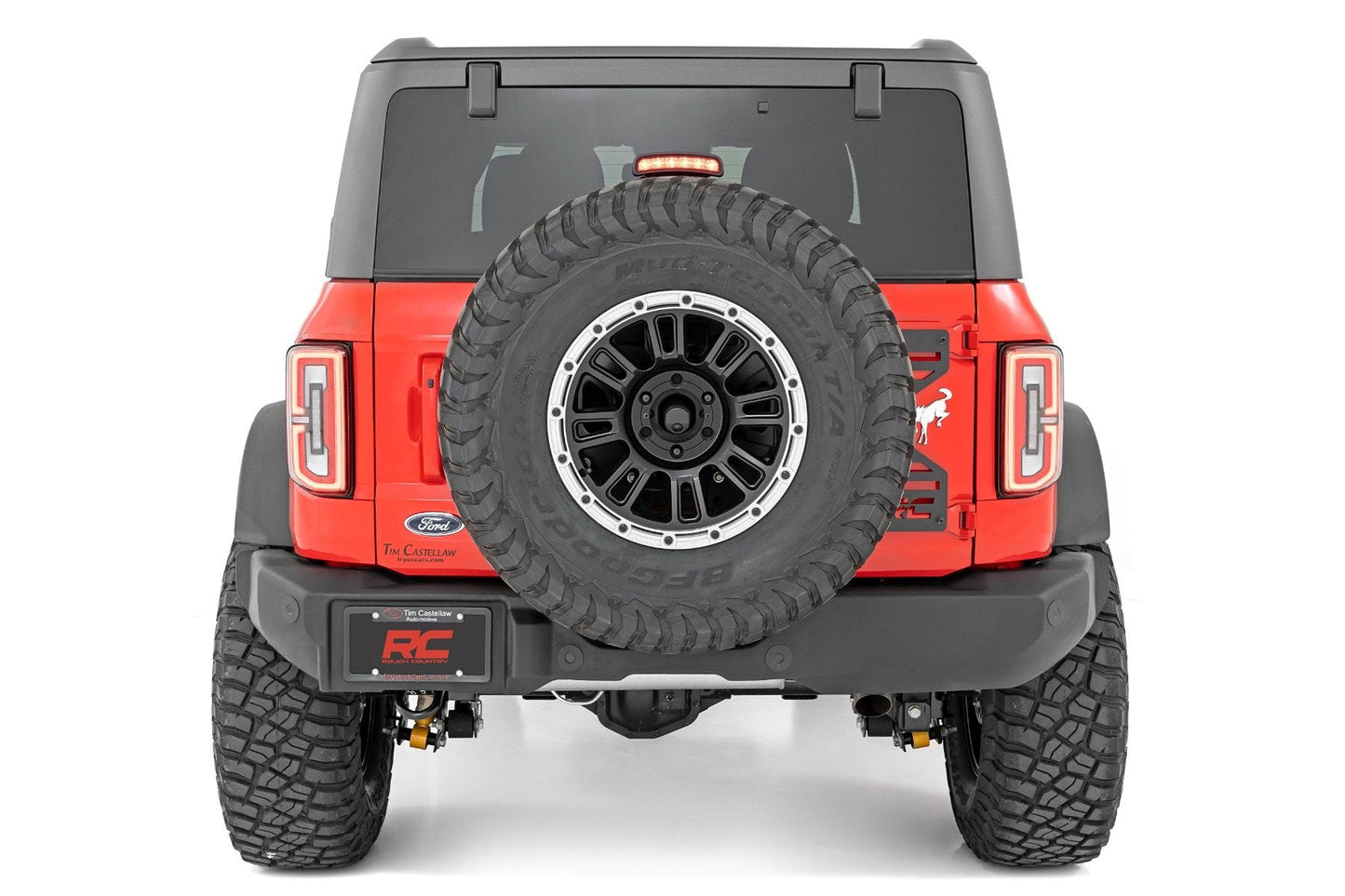Rough Country 51069 3rd Brake Light Extension | Sasquatch | Ford Bronco 4WD (2021-2025)