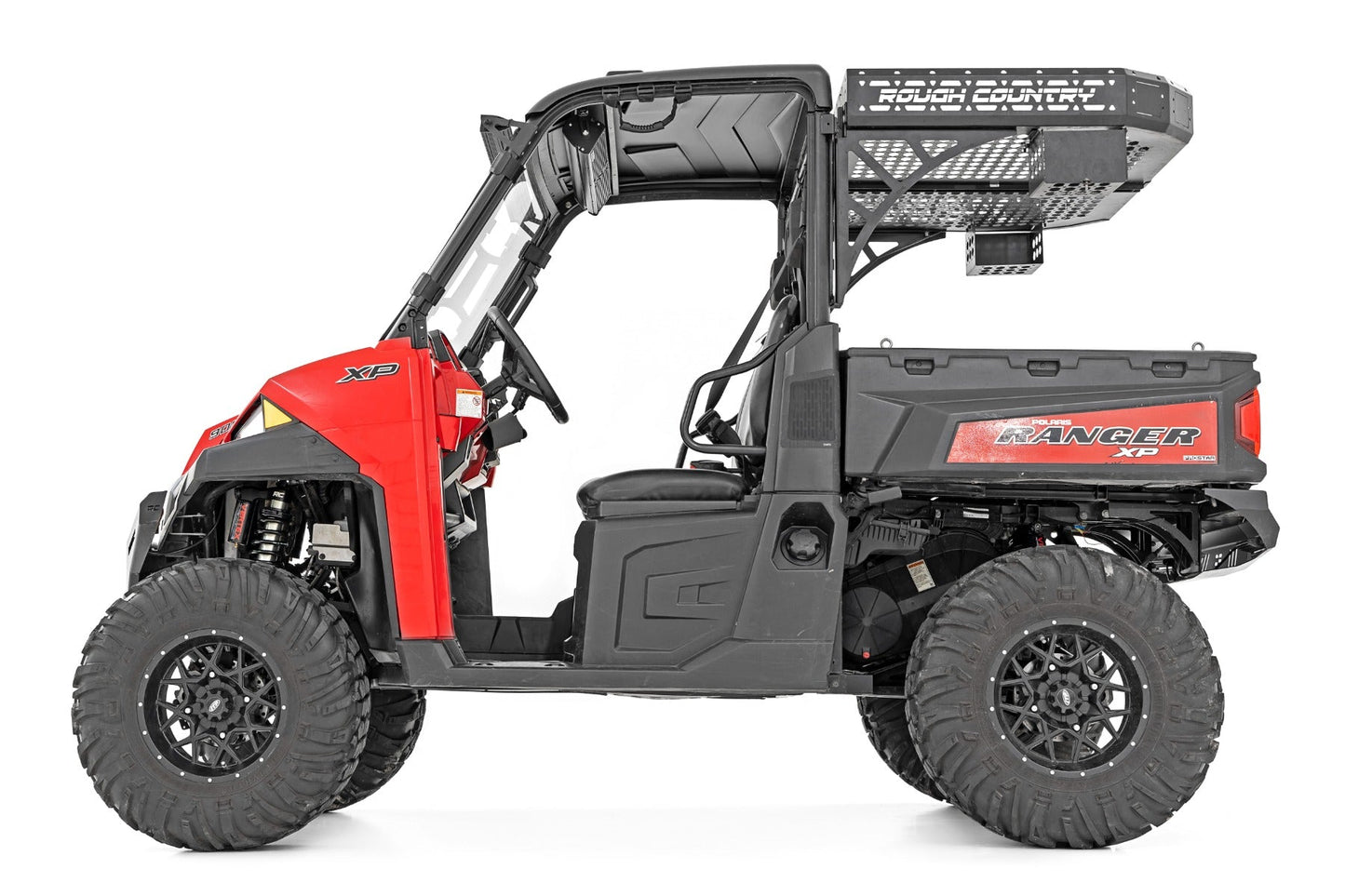 Rough Country 789002 Vertex Rear Coil Over Shock Pair | Adjustable | Polaris Ranger 1000/Ranger XP 900/1000