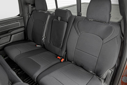 Rough Country 91041 Seat Covers |Bucket Seats | FR & RR | Ram 1500 2WD/4WD (2019-2026)