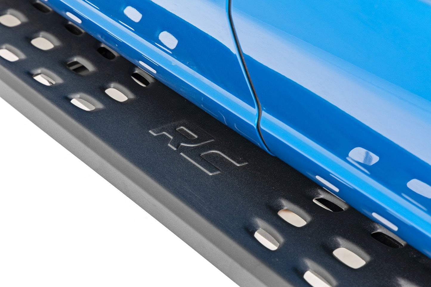 Rough Country 44005 RPT2 Running Board | Crew Cab | Black | Ford F-150/Lightning/F-250/F-350/Raptor (15-26)