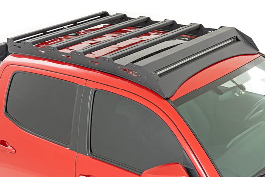Rough Country 73107 Roof Rack | Front LED Lights | Toyota Tacoma 2WD/4WD (2005-2023)