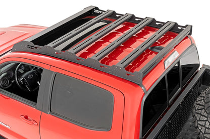 Rough Country 73107 Roof Rack | Front LED Lights | Toyota Tacoma 2WD/4WD (2005-2023)