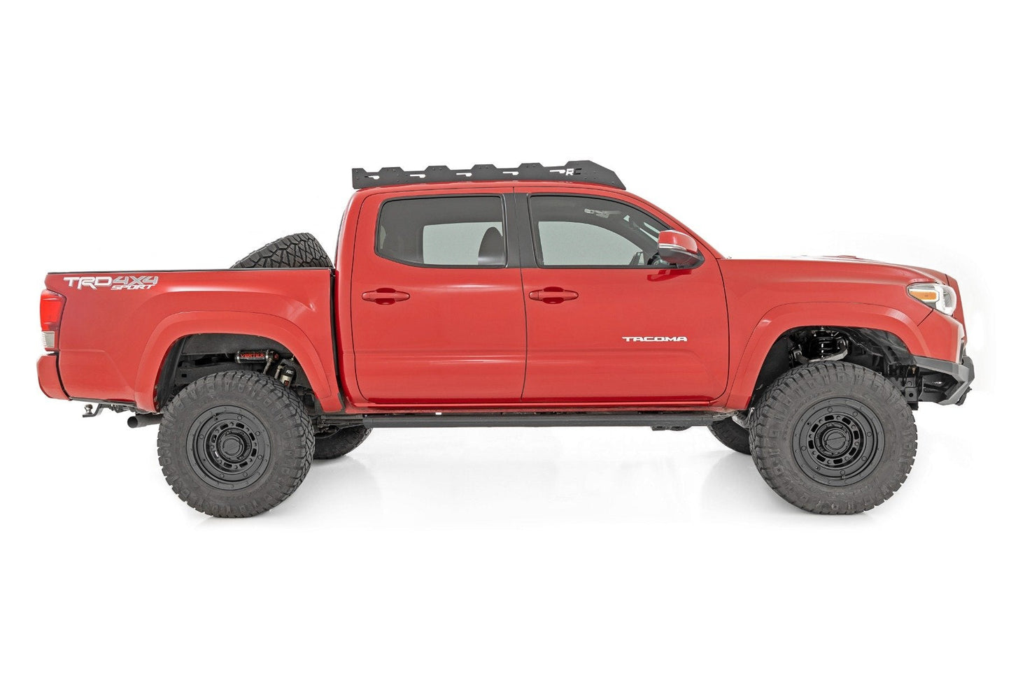 Rough Country 73107 Roof Rack | Front LED Lights | Toyota Tacoma 2WD/4WD (2005-2023)