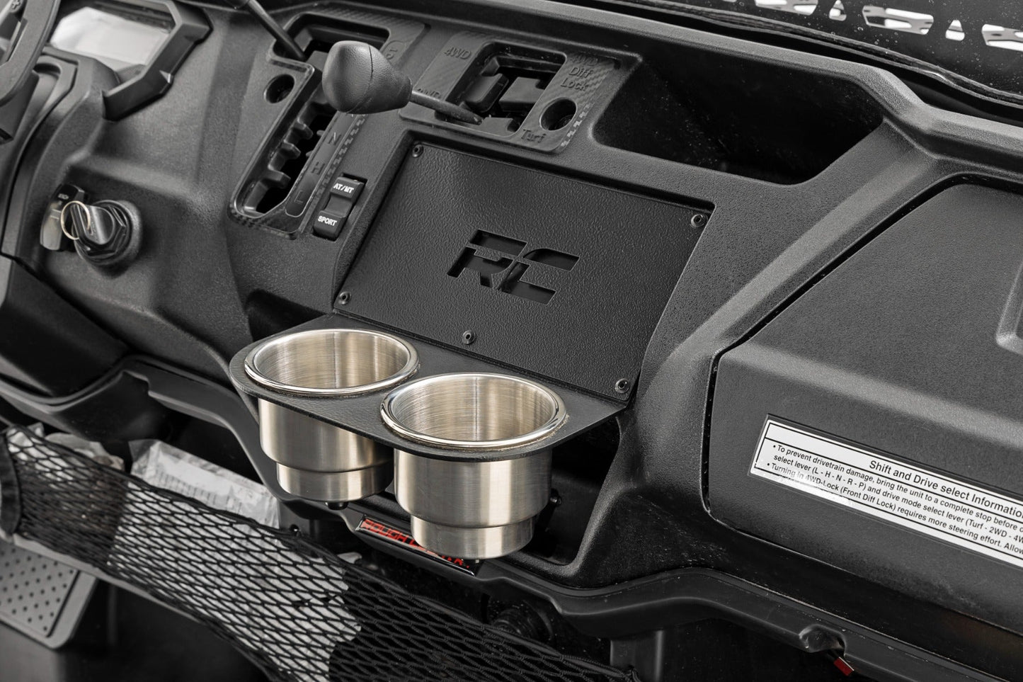 Rough Country 92058 Cup Holder | MLC-8 | Honda Pioneer 1000