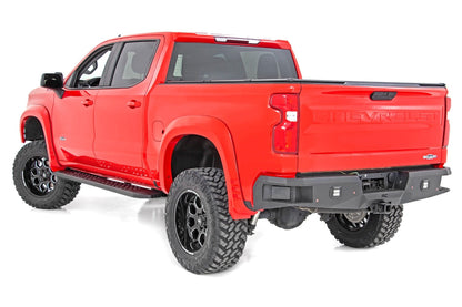 Rough Country 44002 RPT2 Running Boards | Crew Cab | Black | Chevy/GMC 1500/2500HD/3500HD (19-26 & Refresh)