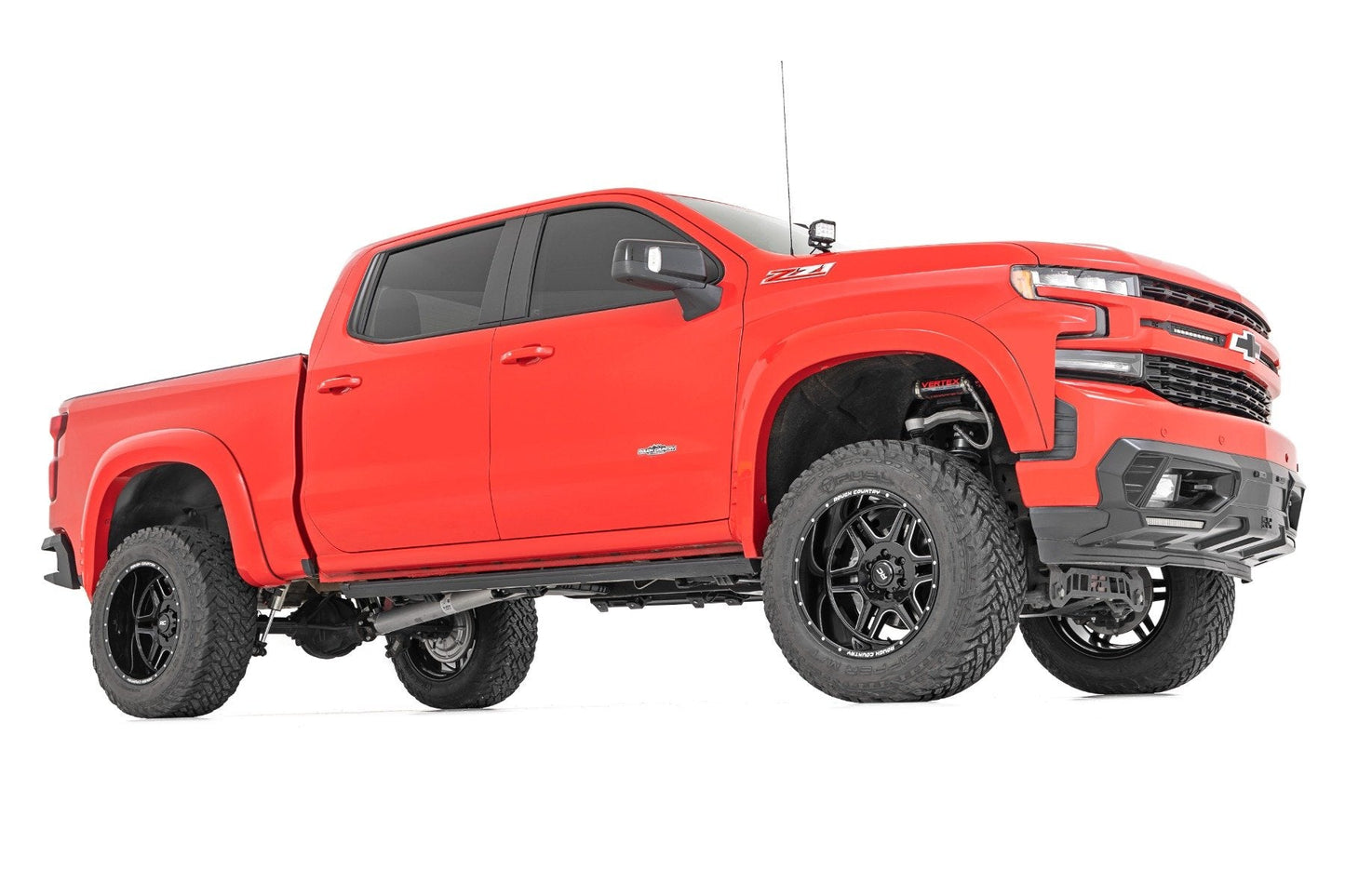 Rough Country 92201210 Rough Country 92 Series Wheel | Machined One-Piece | Gloss Black | 20x12 | 8x6.5 | -44mm