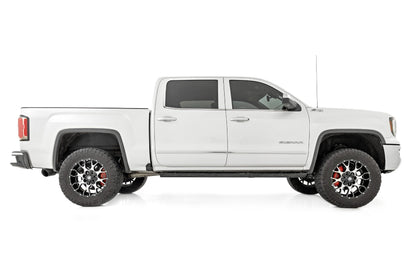 Rough Country 71100A Caliper Covers | Front and Rear | Red | Chevy/GMC 1500 (14-18 & Classic)