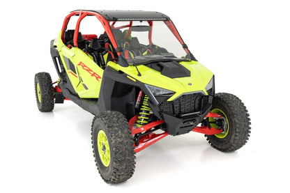 Rough Country 93140 LED Light | Winch Mount | Front | 10" Black Slimline | Polaris RZR Pro R