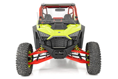 Rough Country 98102210 Full Windshield | Scratch Resistant | Polaris RZR Turbo R 4