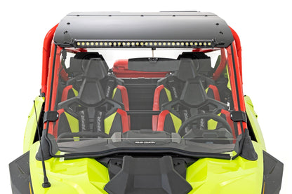 Rough Country 98102210 Full Windshield | Scratch Resistant | Polaris RZR Turbo R 4