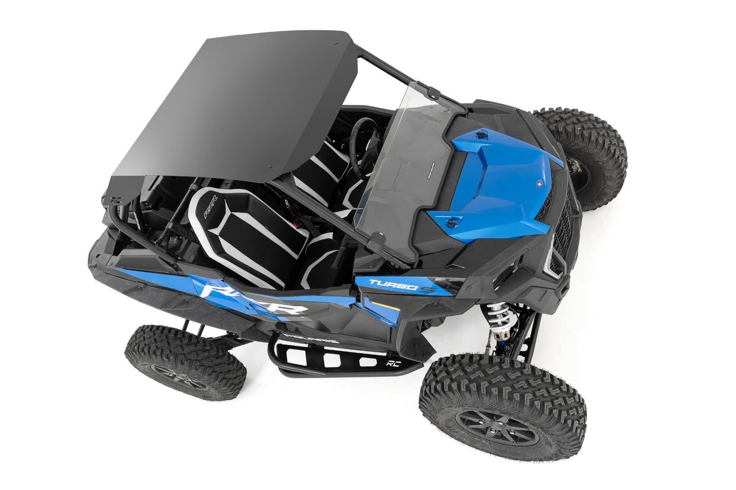 Rough Country 93152 UTV Roof | Fabricated | 2-Seater | Polaris RZR Turbo S