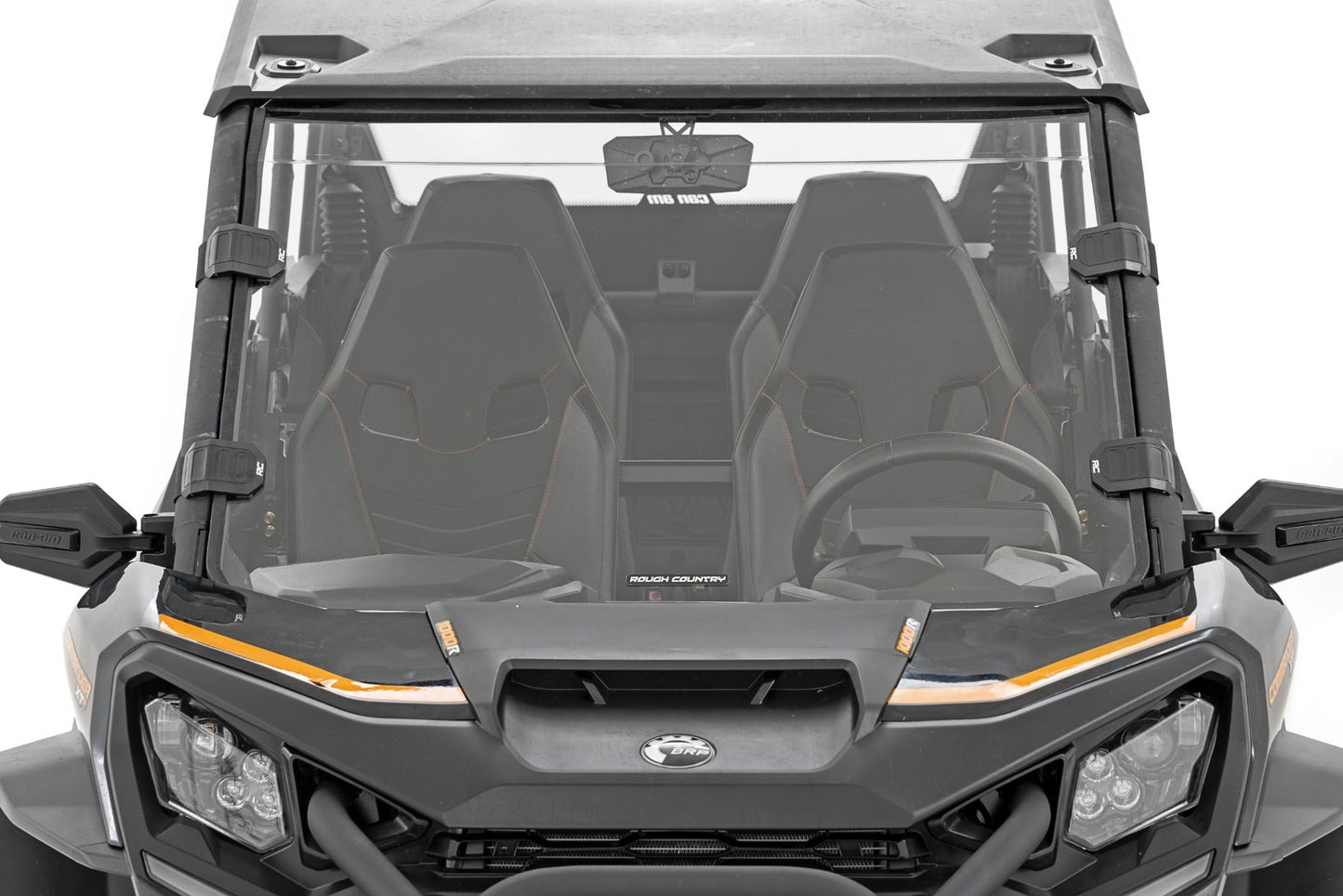 Rough Country 98102230 Full Windshield | Scratch Resistant | Can-Am Commander 1000R