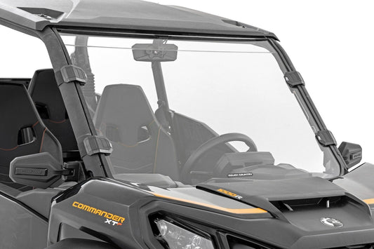 Rough Country 98102230 Full Windshield | Scratch Resistant | Can-Am Commander 1000R