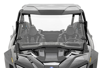 Rough Country 98102010 Full Windshield | Scratch Resistant | Polaris RZR Turbo R 4