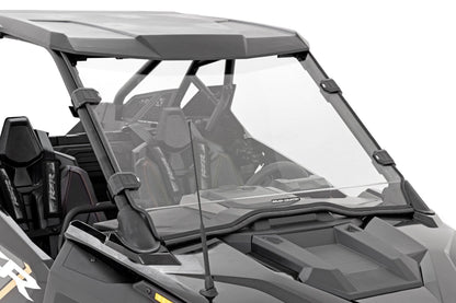 Rough Country 98102010 Full Windshield | Scratch Resistant | Polaris RZR Turbo R 4