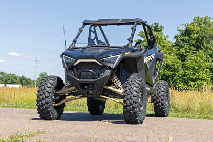 Rough Country 98102010 Full Windshield | Scratch Resistant | Polaris RZR Turbo R 4