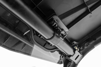 Rough Country 98102010 Full Windshield | Scratch Resistant | Polaris RZR Turbo R 4