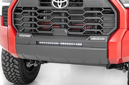 Rough Country 71077 LED Light Kit | Bumper Mount | 20" Black Slim Line | Toyota Tundra (22-25)