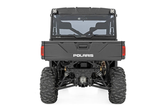 Rough Country 98432032 Tinted Rear Panel | Scratch Resistant | Polaris Ranger XP 1000