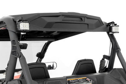 Rough Country 97081 LED Light Kit | Rear Mount | 2" Black Pair | Spot | Can-Am Maverick Sport 1000R