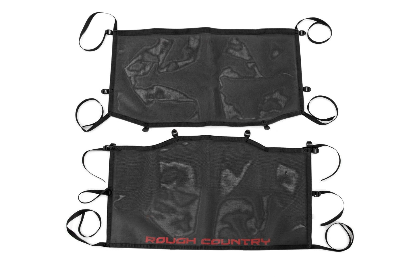 Rough Country 85118 Mesh Bikini Top Plus | Black | Jeep Gladiator JT 4WD (2020-2024)