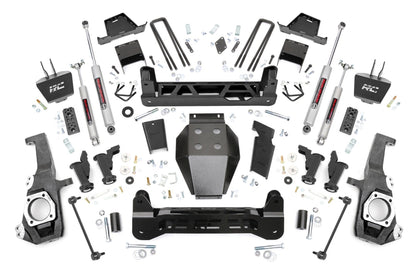 Rough Country 111230 7 Inch Lift Kit | Torsion Drop | w/ Overloads | Chevy/GMC 2500HD/3500HD (20-25)