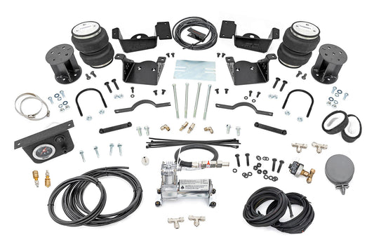 Rough Country 100345C Air Spring Kit w/compressor | 3-5 Inch Lift Kit | Chevy/GMC 2500HD/3500HD (20-25)