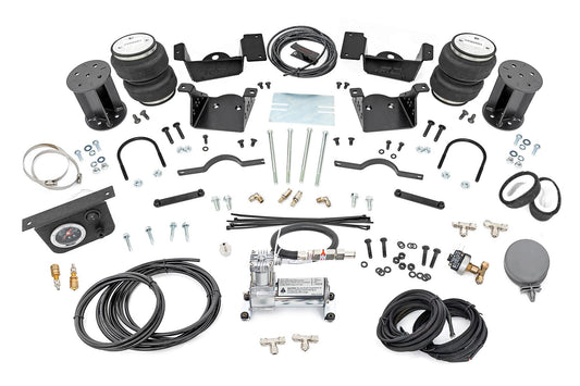 Rough Country 100347C Air Spring Kit w/compressor | 7 Inch Lift Kit | Chevy/GMC 2500HD/3500HD (20-25)