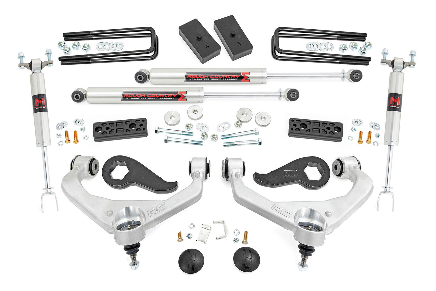 Rough Country 95840 3 Inch Lift Kit | UCAs | M1 | Chevy/GMC 2500HD/3500HD (20-25)