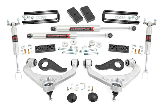 Rough Country 97740 3 Inch Lift Kit | UCAs | M1 | w/ Overloads | Chevy/GMC 2500HD/3500HD (20-25)