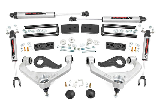 Rough Country 97770 3 Inch Lift Kit | UCAs | V2 | w/ Overloads | Chevy/GMC 2500HD/3500HD (20-25)