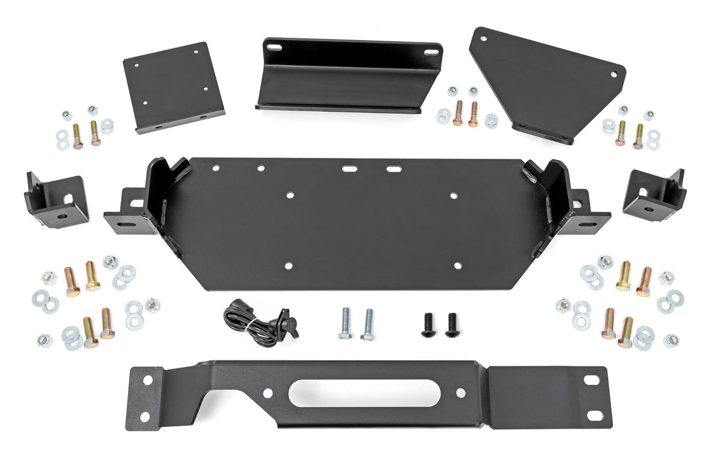 Rough Country 51127 Hidden Winch Mount | PRO12000S | Ford F-250/F-350 Super Duty 2WD/4WD (20-22)