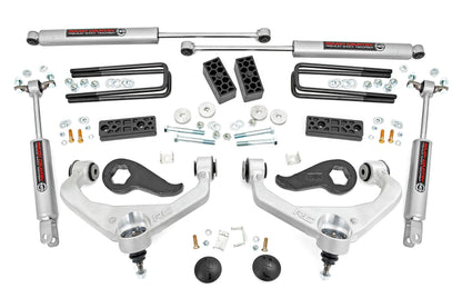 Rough Country 95630 3 Inch Lift Kit | Chevy/GMC Sierra 3500 HD/Silverado 3500 HD 2WD/4WD (20-25)