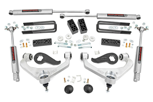 Rough Country 95630 3 Inch Lift Kit | Chevy/GMC Sierra 3500 HD/Silverado 3500 HD 2WD/4WD (20-25)