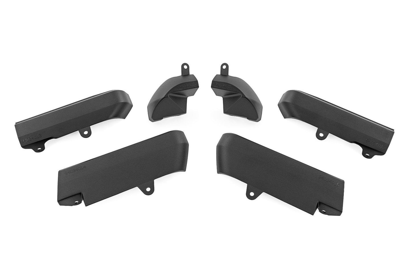 Rough Country 13004 Mud Flap Delete | Chevy Silverado 2500 HD/3500 HD 2WD/4WD (2020-2025)